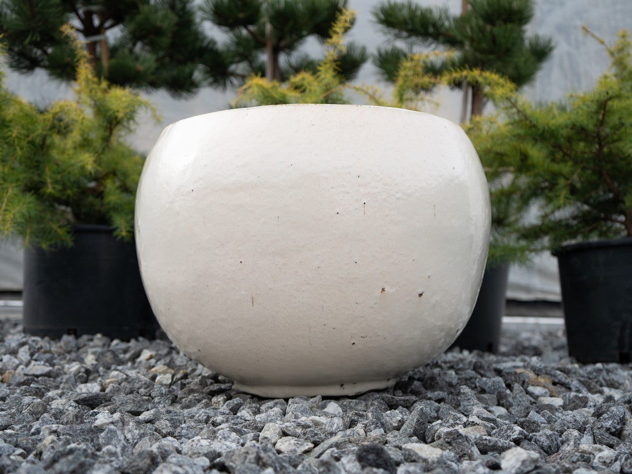Metro Planter LG White