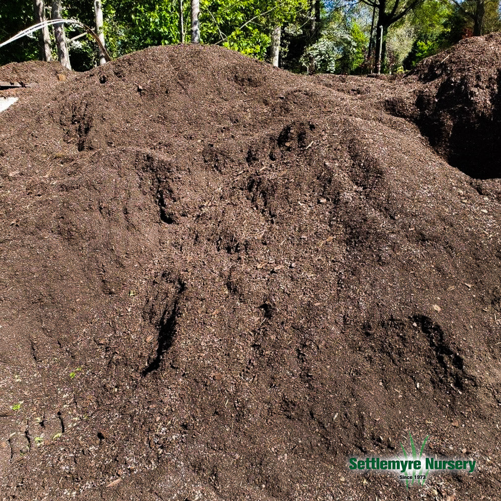 The premium planting soil from Settlemyre nursery is our top rated blend for raised beds, gardens, and general applications.