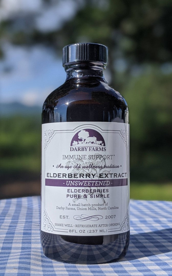 Darby Farms Elderberry Extract - Unsweetened