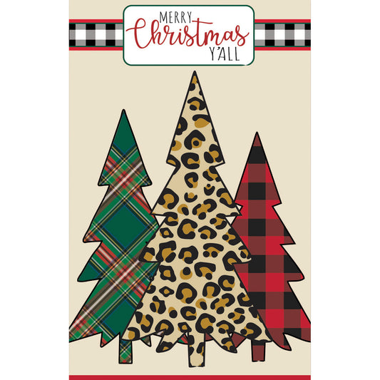 Christmas Tree Garden Flag