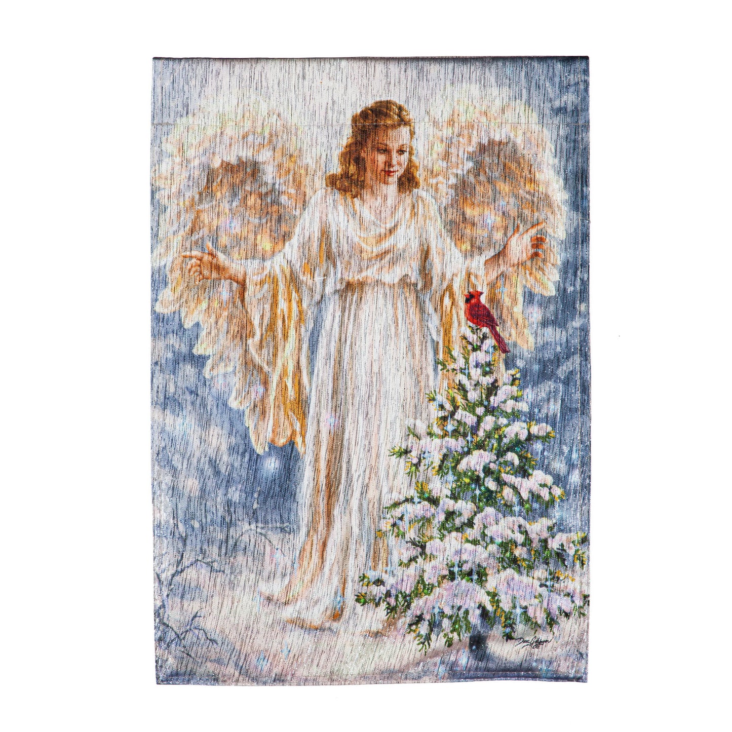 Garden Flag Christmas Angel