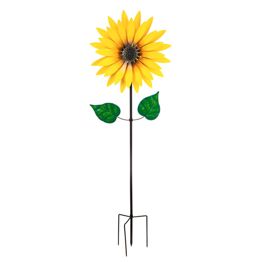 Garden Decor Wind Spinner Sunflower