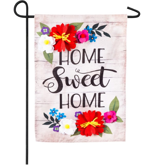 Garden Flag Floral Home Sweet Home - 201525