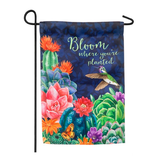 Garden Flag Bloom Where Youre Planted