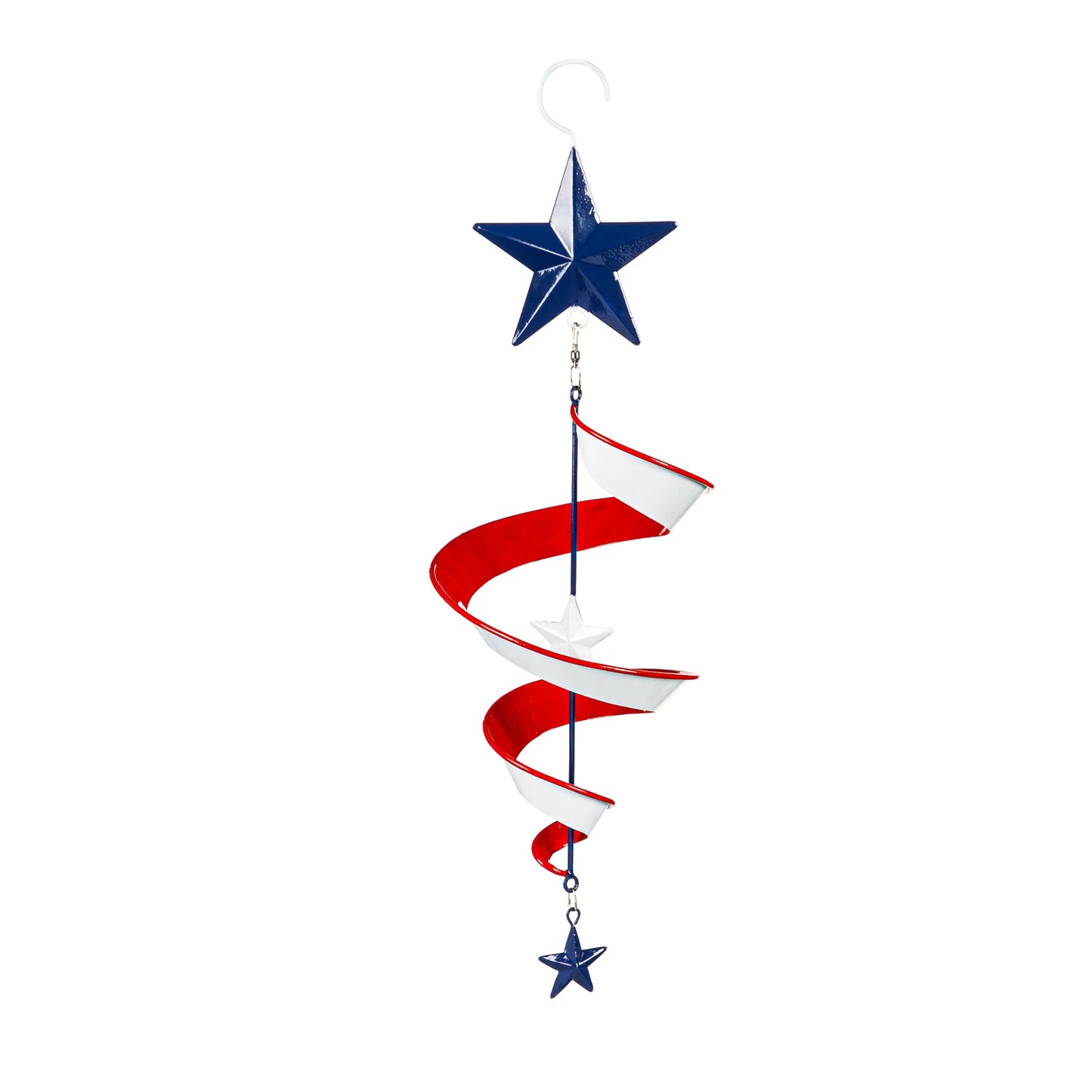 Garden Decor Wind Twirler Stars and Stripes