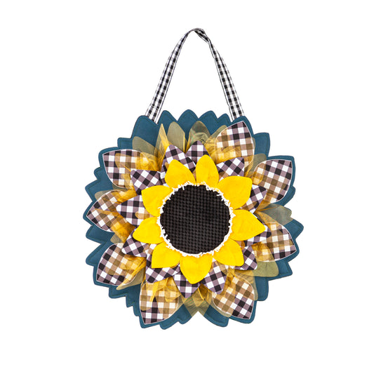 Door Decor Fall Sunflower