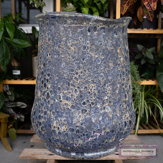 Cypress Planter LG 20 Atl. Blue