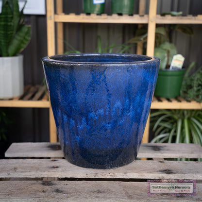 Cologne Planter M 12" Dark Blue