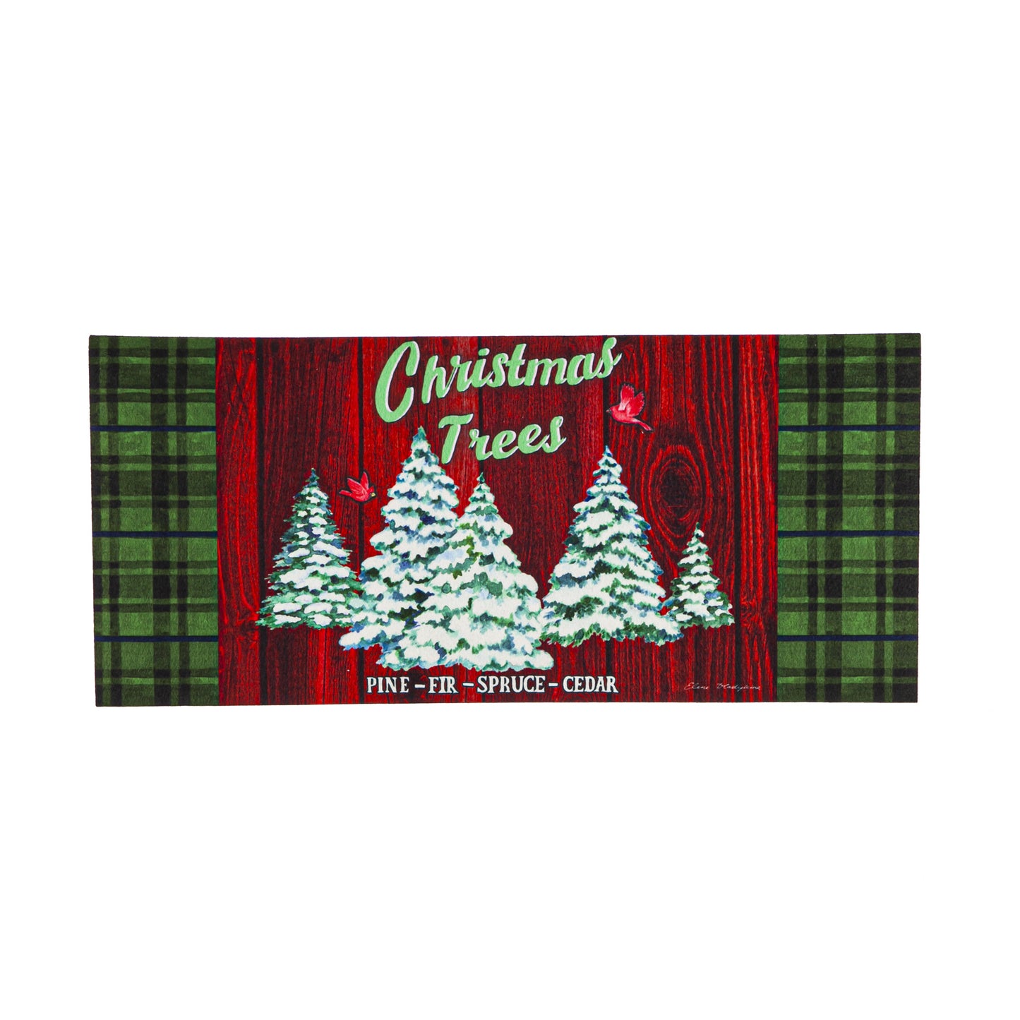 Christmas Tree Farm Mat