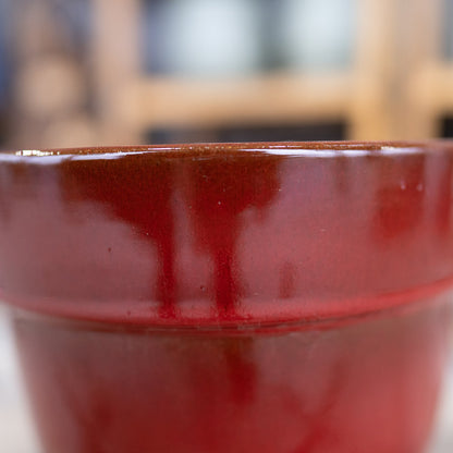 Pottery Standard Glazed 8 Red