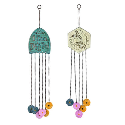 Wind Chimes I Can Dig It with Florals