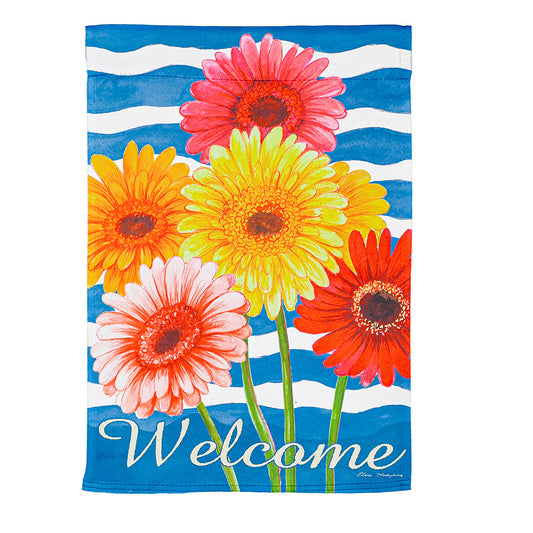 Garden Flag Gerbera Bouquet