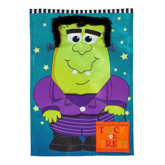 Garden Flag Fall Franken-Monster