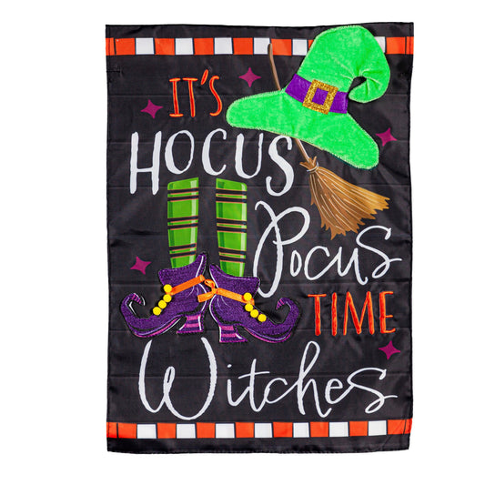 Garden Flag Fall Hocus Pocus