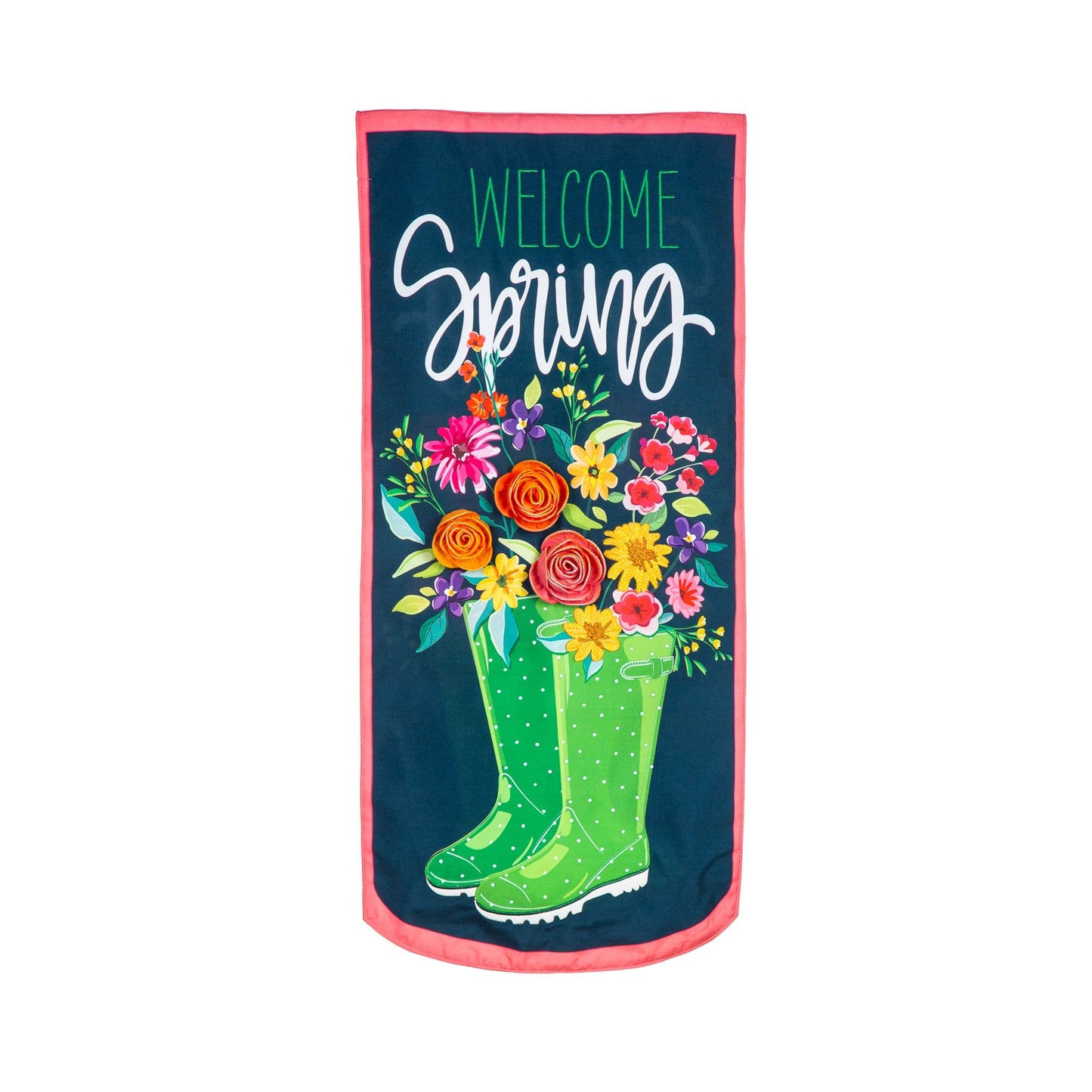 Door Decor Spring Rain Boots