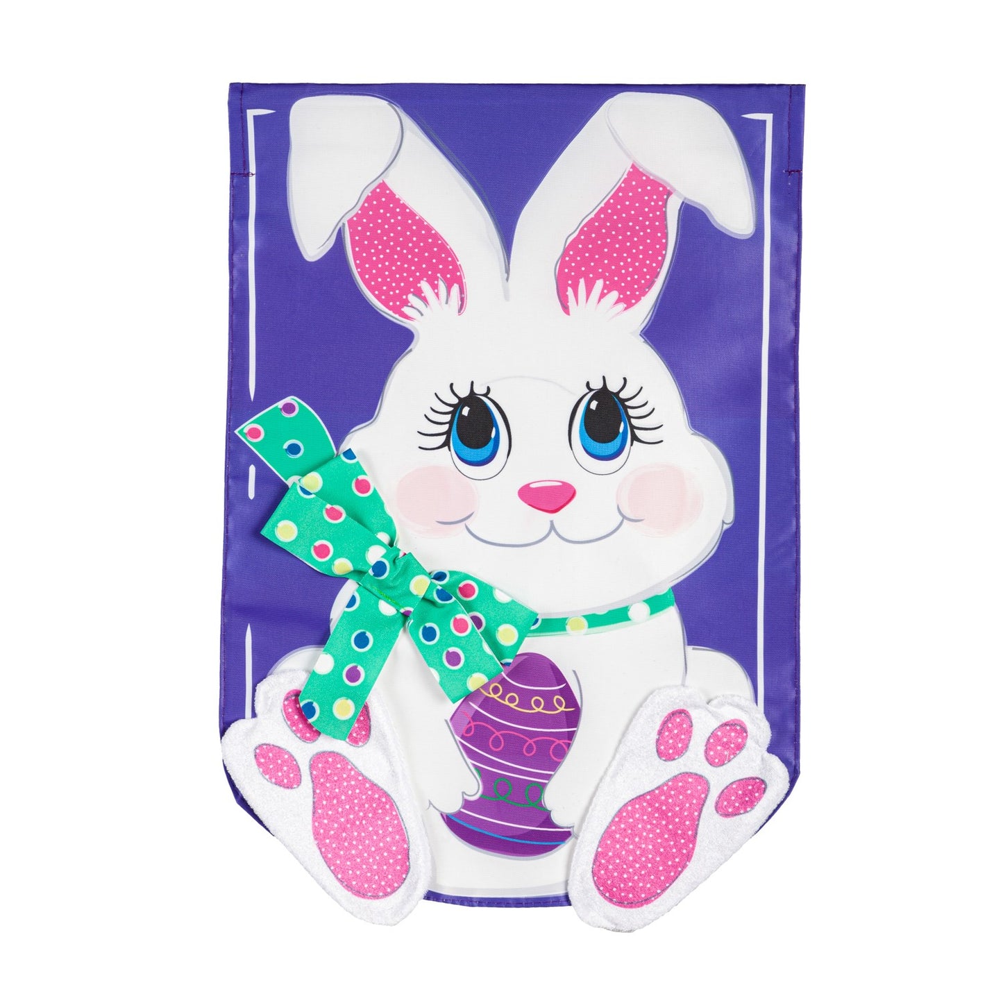 Garden Flag Spring Easter Bunny