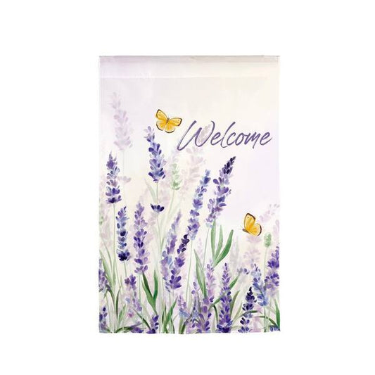 House Flag Spring Lavender Fields