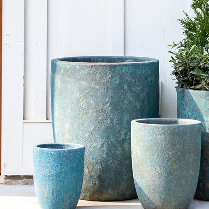 Pottery Gianna Vase Atl Aqua