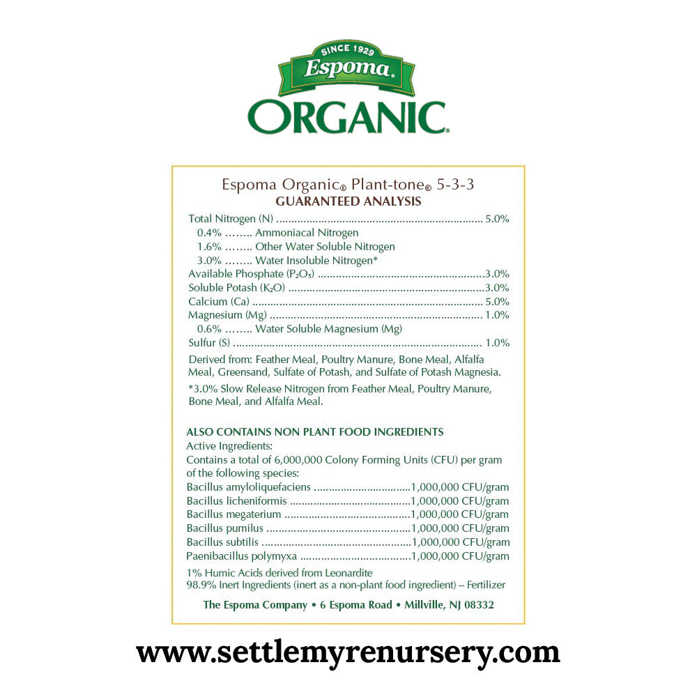 Plant-Tone Organic Fertilizer