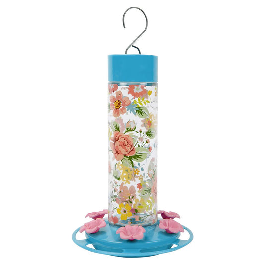 Hummingbird Feeder Charming Peony 20oz