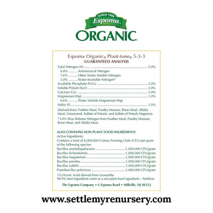 Plant-Tone Organic Fertilizer